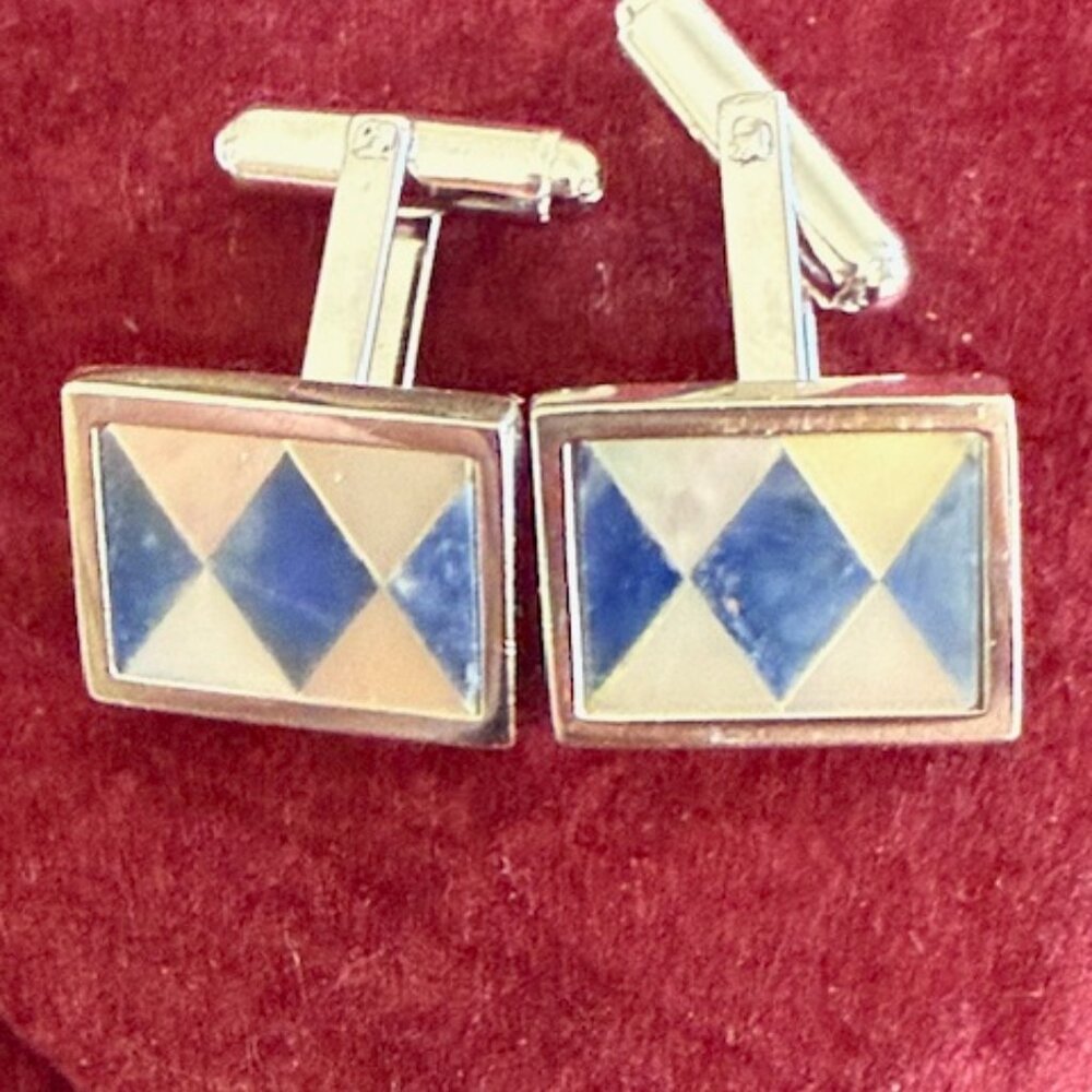 weh sterling cufflinks